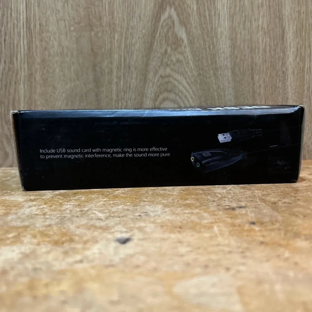 Desk Microphone MPH-01 for Steaming Broadcasts Gaming - 3.5mm Jack Black S12